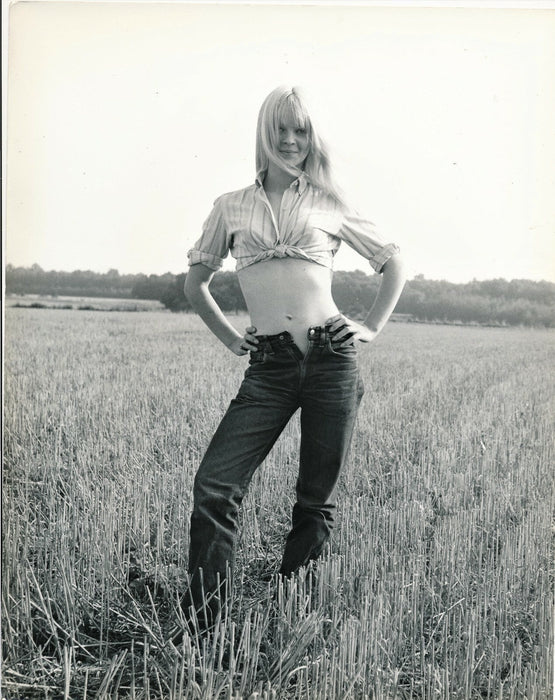 Beauté modèle nature photo femme argentique mode années 1970 photographie