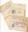 compositeur Roumain Edouard CAUDELLA 3 lettres autographe signées reconnaissance