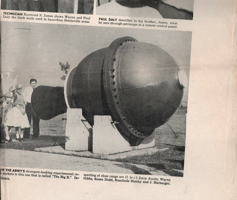 Huntsville Redstone Alabama 6 photo époque missile tirages militaria