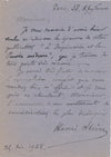 Henri Stein historien archiviste 2 lettres autographes signées Imprimerie