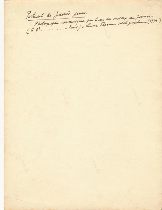 Marcel SEMBAT photo photographie tirage contretype v. 1950