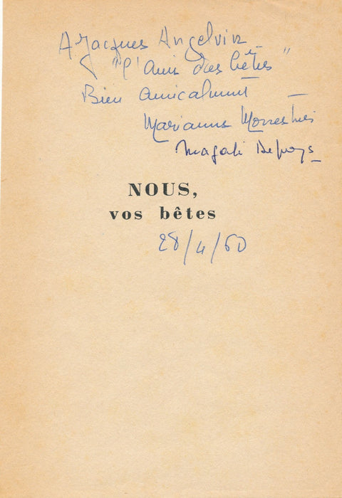 Femmes auteures 7 dédicaces autographes Montupet Depoys Houdyer Baïlac Monnier 