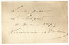 LACRESSONNIÈRE (1819-1893), comédien théâtre lettre autographe signée et billet
