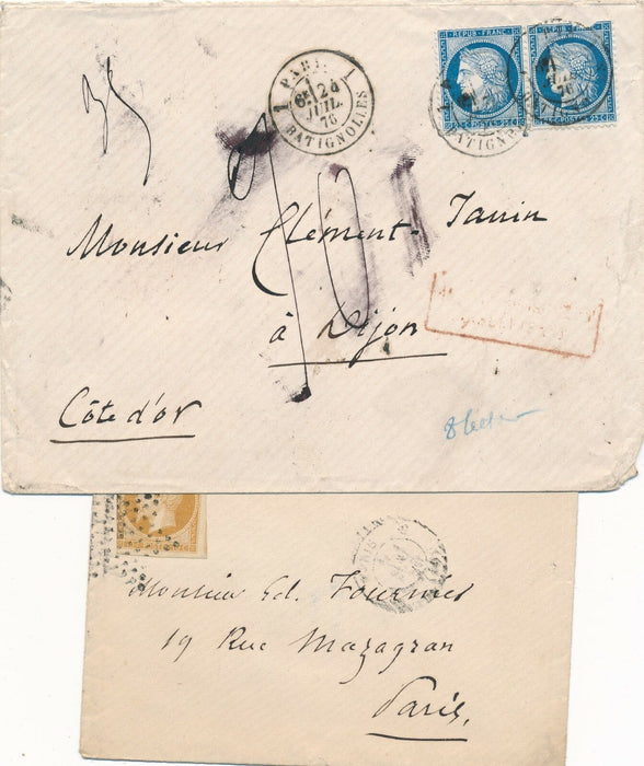 François-Joseph REGNIER Théâtre 3 lettres autographes signées Dumas Girardin...