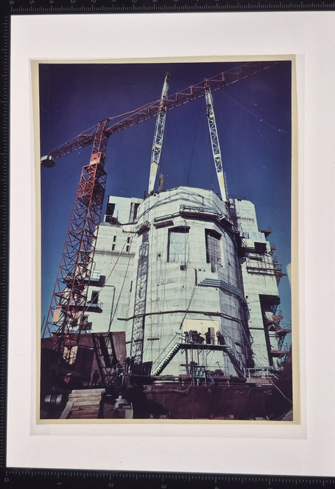 Site Marcoule nucléaire 1957 CEA Babcock 15 photo 7 Ekta bel ensemble Wicox