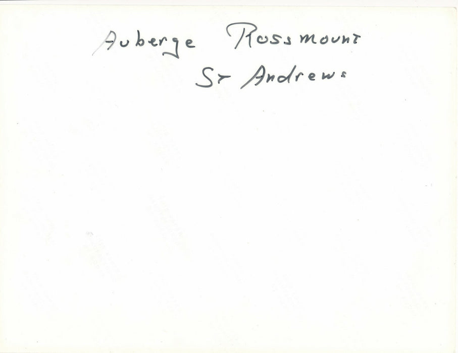 architecture photo photographie Auberge Rossmount Canada argentique époque