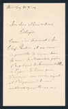 Vincenz CZERNY chirurgie allemand 2 lettres autographes Ollier Gallavardin