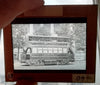 Tramway électrique impérial positif sur verre photo photographie 