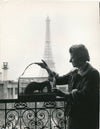 Tour Eiffel, fouine, cage, personnalité... photo photographie époque