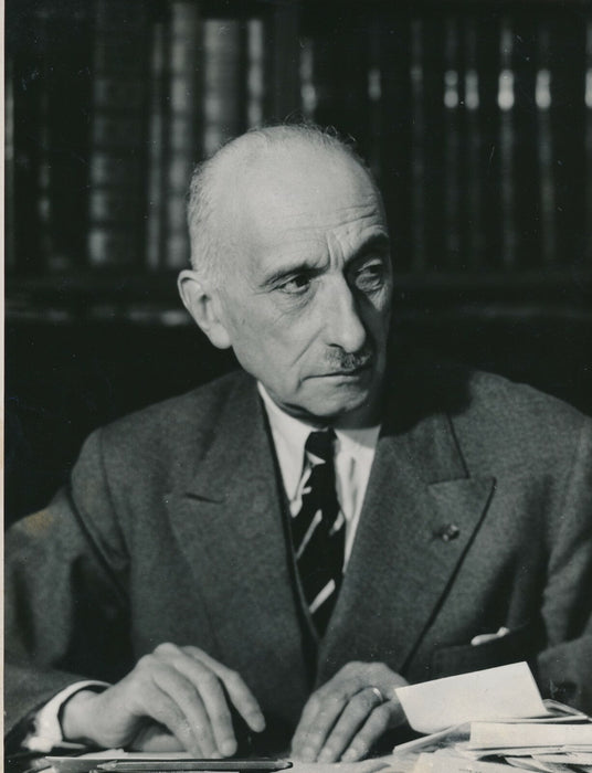 François MAURIAC photographie écrivain tirage argentique époque cachet Marcel
