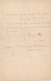 Hippolyte ROGER Th. ROUSSEAU Après la pluie tableau lettre autographe signée 