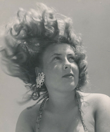 Pierre Boucher portrait de Yannick Bellon photo photographie vintage vers 1942