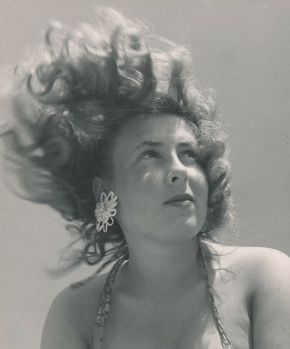 Pierre Boucher portrait de Yannick Bellon photo photographie vintage vers 1942