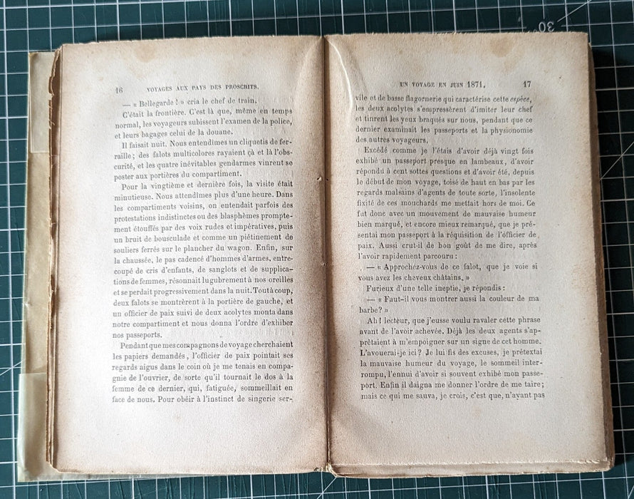 Anarchisme Louis DRAMARD Voyages aux pays des proscrits 2e édition