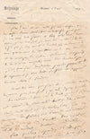Religion Abbé Henri Bellot des Minières Bordeaux 3 lettres autographes signées