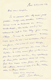 Paul SOUCHON 5 lettres autographes signées correspondance amicale Hugo travail
