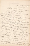Ernest FEYDEAU père de Georges 5 lettres autographes signées dont lectrice