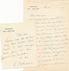 Droit justice politique 35 lettres autographes Henry du Buit Fourcade magistrats