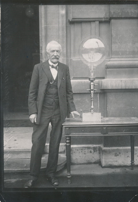Arthur MEURS invention phare mercure mer photo photographie époque