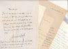 Fernand GREGH ensembe 8 lettres autographes Mony-Sabin Aubert Hébertot Donnay