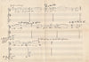 Paul d’IVRY Lettre autographe signée ET page manuscrite autographe trois portées