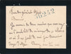GABRIEL FERRIER peintre 2 carte autographe signée Boyer d'Agen modèle portrait