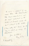 Percy S. COX The Queen the Lady’s Newspaper 3 lettres autographes signées