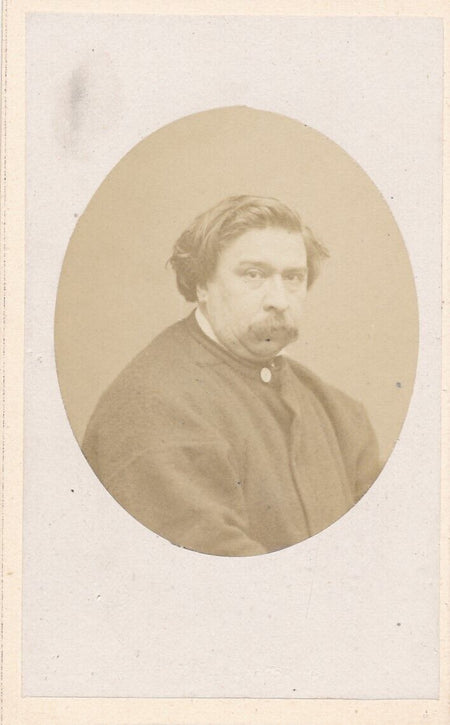 Thomas COUTURE peintre photo photographie albumine carte de visite