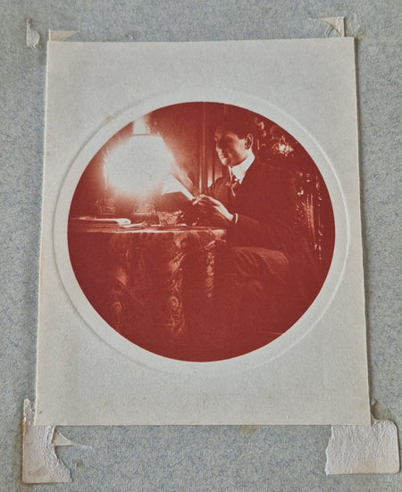 Album Photographie v. 1910 photo photographie couleur musicien paysage