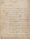 Léonce DUPONT 1828-1884 journaliste 4 manuscrits autographes signés et 3 lettres