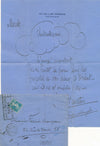 JAQUELUX Lucien correspondance 10 lettres avec Félicien CHAMPSAUR