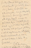 Charles MAURRAS  lettre autographe signée à Marcel Gras sur ouvrage 1931