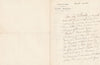 Félix JOBBÉ DUVAL peintre 2 lettres autographes à Ernest d'Hervilly en détresse