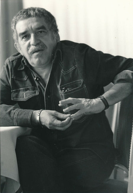 Gabriel GARCIA-MARQUEZ tirage argentique époque Cannes prix Nobel photographie