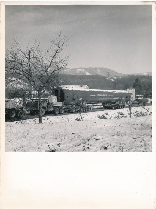 Site Marcoule nucléaire 1957 CEA Babcock 15 photo 7 Ekta bel ensemble Wicox