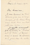 CAROLUS DURAN peintre lettre autographe signée reproduction oeuvres photo BRAUN