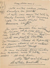 Antoine BOURDELLE lettre autographe signée Hiérarchie du cocuage Charles Fourier