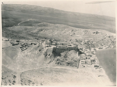 Forteresse croisés vue aérienne photo photographie militaire Liban ? Syrie ?