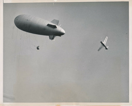 Ballon  simulation attaque avion États-Unis Fort Lewis photo photographie 1941