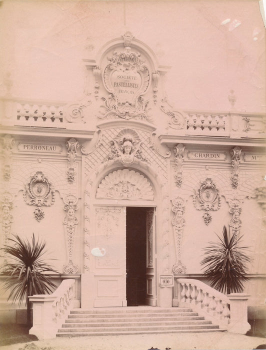 Pavillon Pastellistes Français exposition universelle Paris architecture photo