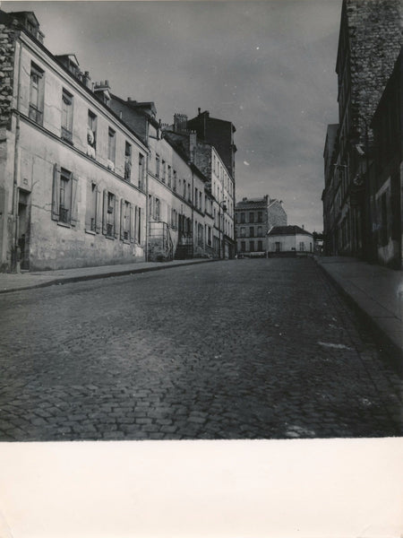 Rue Butte aux Cailles  Marcelle D Heilly photo époque Paris architecture
