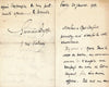 Bibliophilie erudit Germain Bapst lettre autographe signée danseuse ballet
