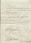 MAJOREL négoce blé Gaillac lettre autographe signée judiciaire Timal Tarn 1782