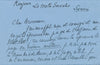 écrivain Marie-Louise PAILLERON 4 documents autographe signé résurrectionnistes
