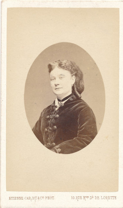 CARTJAT  15 cdv portraits albumine photo photographies  c. 1880 carte visite