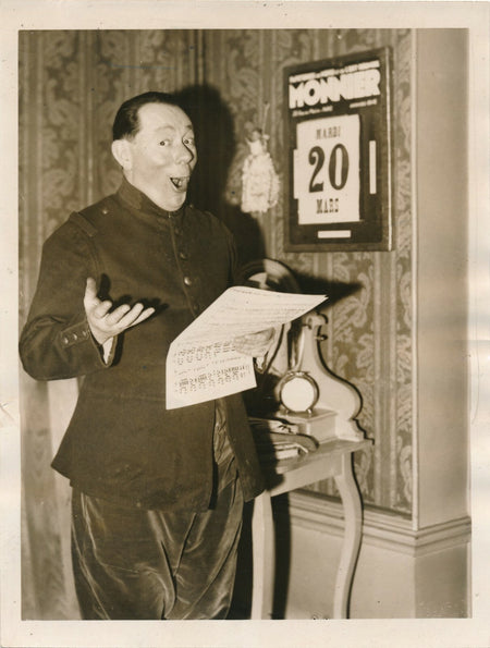 BACH 1882-1953 comique chanson Madelon photo photographie poilus vintage 1934