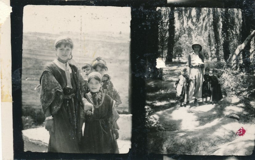 ALGÉRIE L'AURÈS BENJAMIN SARRAILLON Voyage à Rouffi photos négatifs dessins