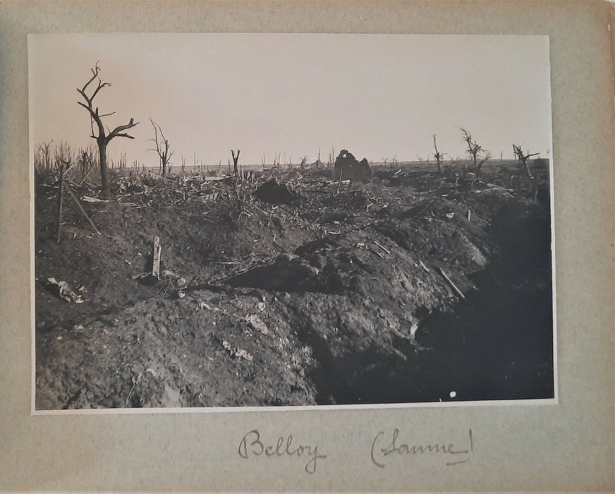 Première guerre mondiale album photo 80 tirages Laffaux Gerbéviller Godat Estrée