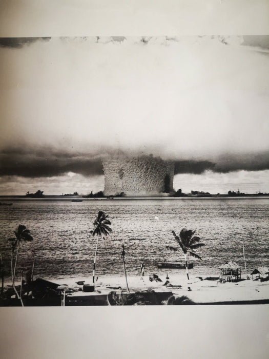 Champignon Baker bobmbe nucléaire 1ere phase Bikini Crossroads 1946 photo
