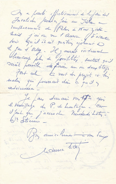 Maurice MARTIN belle correspondance 8 lettres autographes Madagascar Salon Yorgo